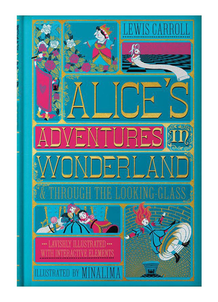 LES AVENTURES D'ALICE AU PAYS DES MERVEILLES ET DE L'AUTRE CÔTÉ DU MIROIR (ILLUSTRÉ PAR MINALIMA)