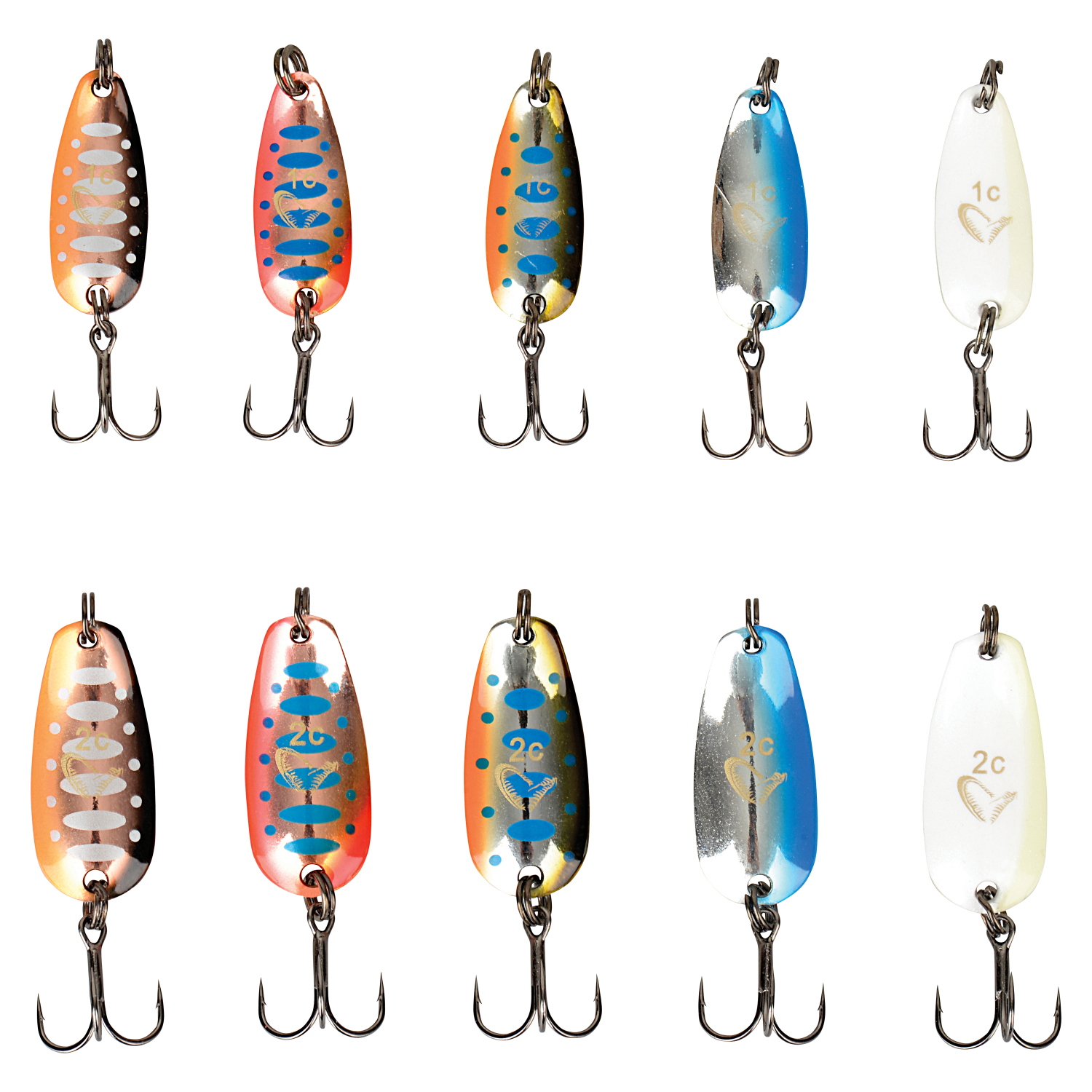 Savage Gear Blinker Set Nails Micro Spoon