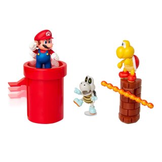World of Nintendo Super Mario Diorama Set Verlies