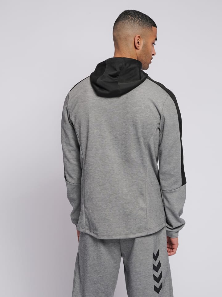 Hummel Hummel Reißverschluss Jacke Hmltropper Herren in GREY MELANGE günstig kaufen