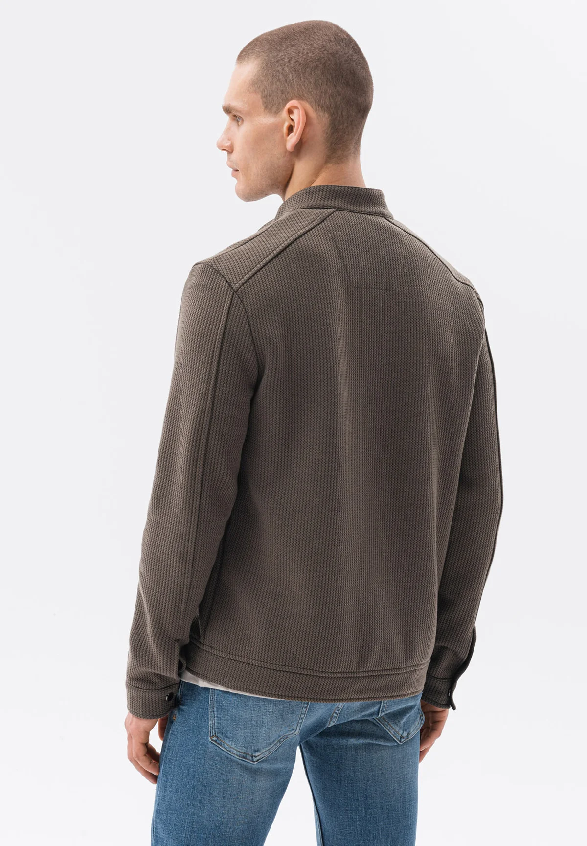 Chaqueta bomber ombré