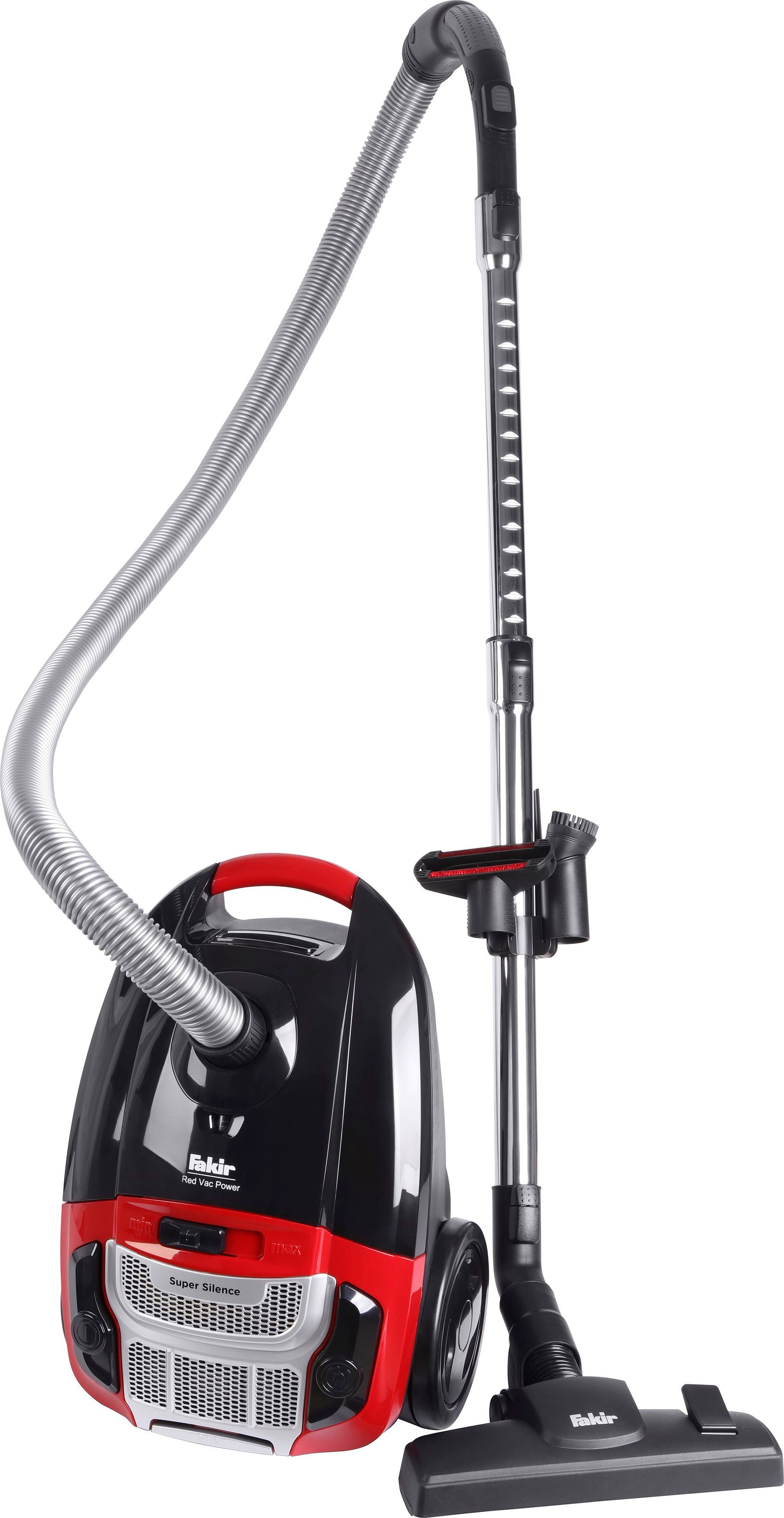 FAKIR Bodenstaubsauger Red Vac Power, 700 W, mit Beutel