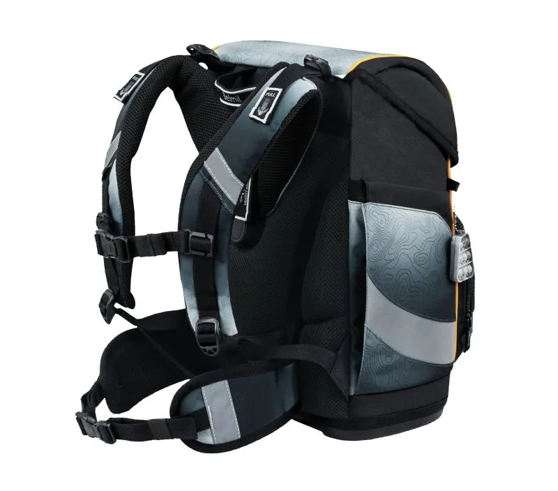 Belmil Premium Smarty Plus Schulra﻿nzen-Set 5-tlg - Black Grey