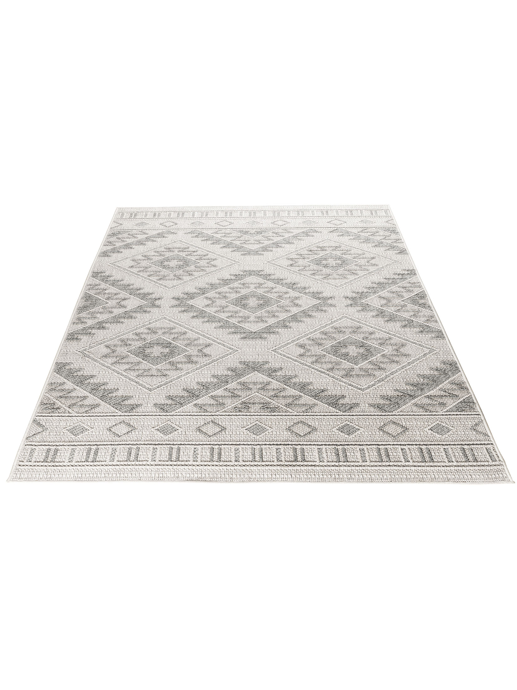Tortugero Moderner Teppich, Grau