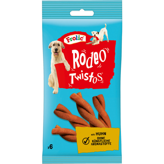 Frolic Rodeo Twistos mit Geflügel 105G