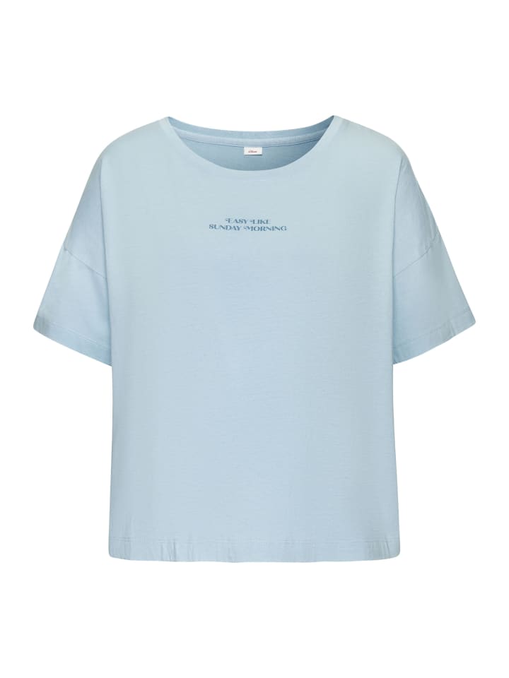 s.Oliver Shorty in hellblau günstig kaufen