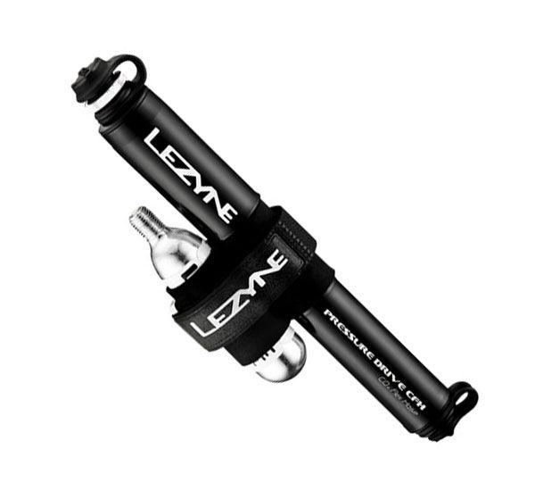 Lezyne CNC Pressure Drive CFH Minipumpe schwarz - glänzend kaufen | Bike-Discount
