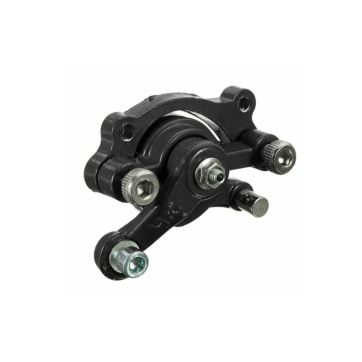 Bremssattel links schwarz inkl. Bremsbeläge N32