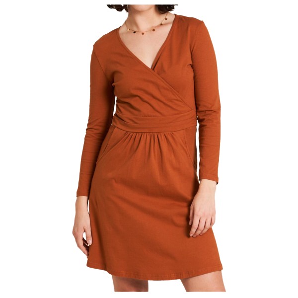 Tranquillo - Women's Jersey-Kleid in Wickeloptik - Kleid