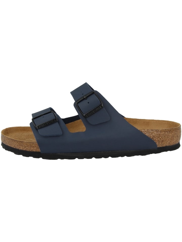 Birkenstock Sandale Arizona SFB Birko-Flor Weichbettung normal in blau günstig kaufen 48