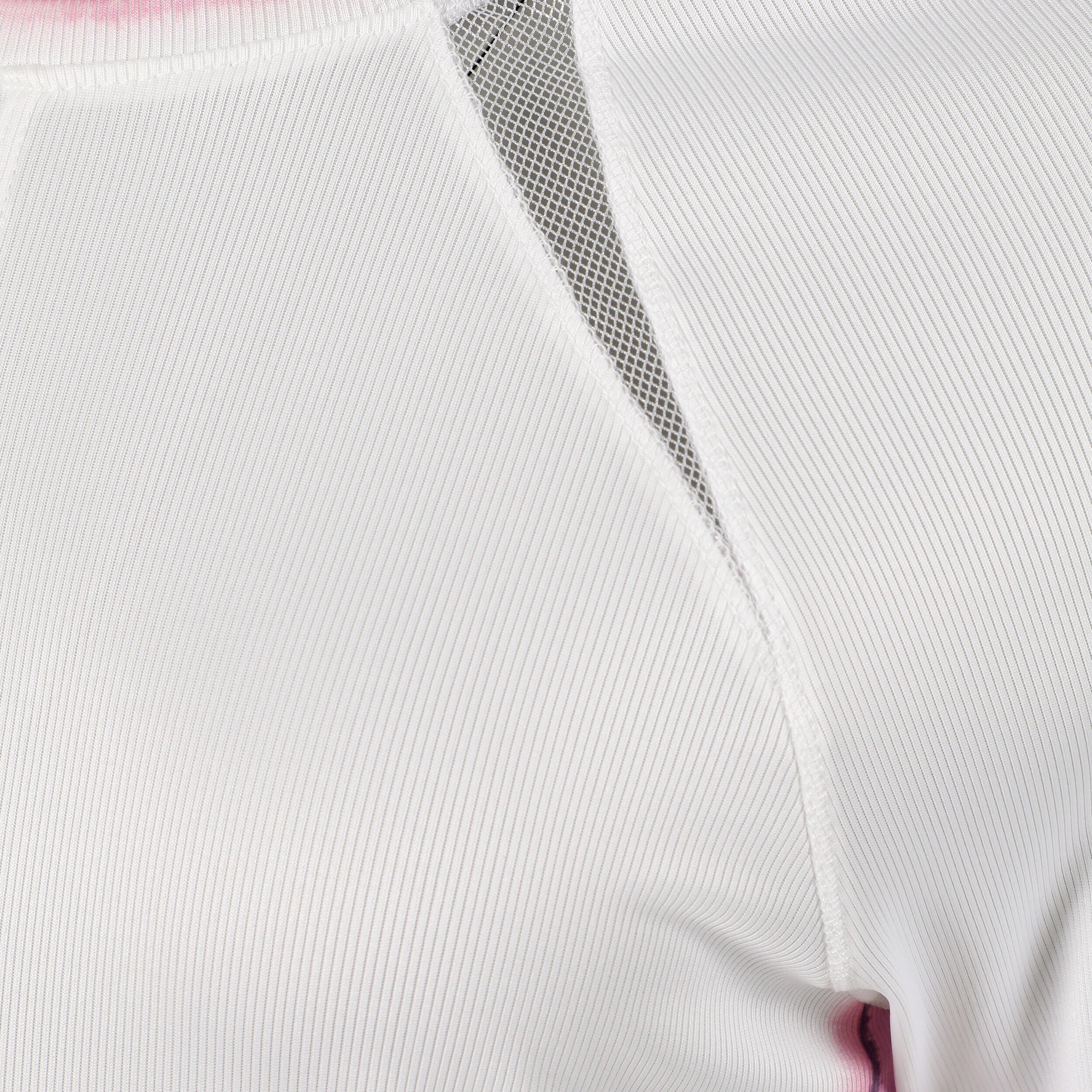 Mystic Blaze Longsleeve Damen - Weiß, Rosa