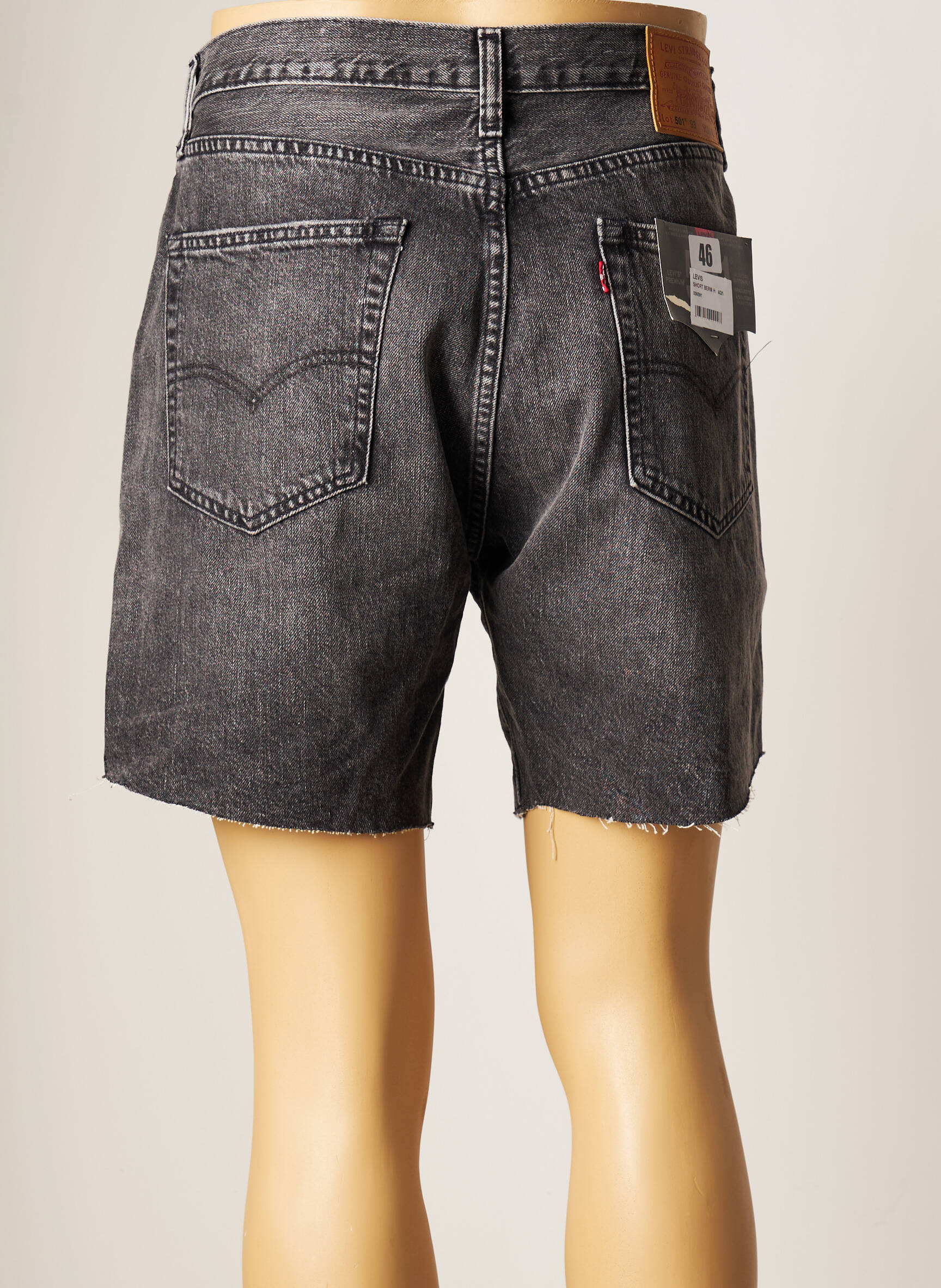 Levis Shorts 1 Femme couleur gris