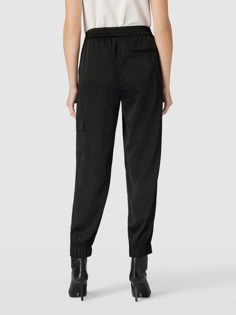 Hose aus Viskose-Mix Modell 'Mija' in black