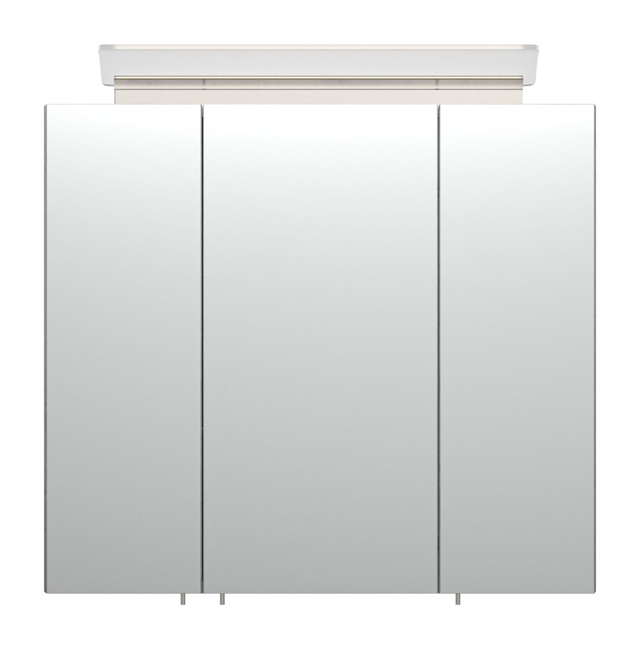 Posseik Spiegelschrank 70 inklusive LED-Acrylglaslampe beton EEK: F