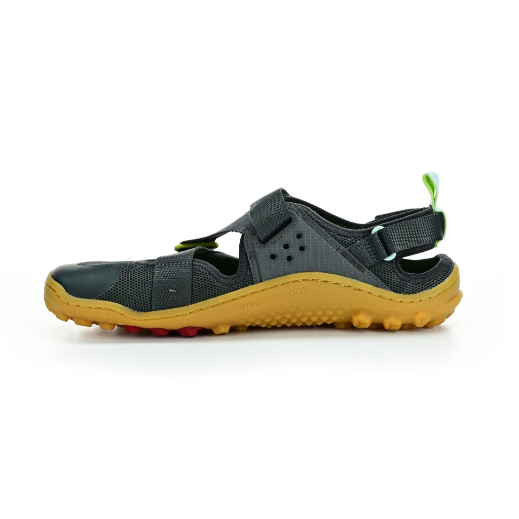 Vivobarefoot Tracker Sandal M Charcoal/Gum Textile Barfußsandalen