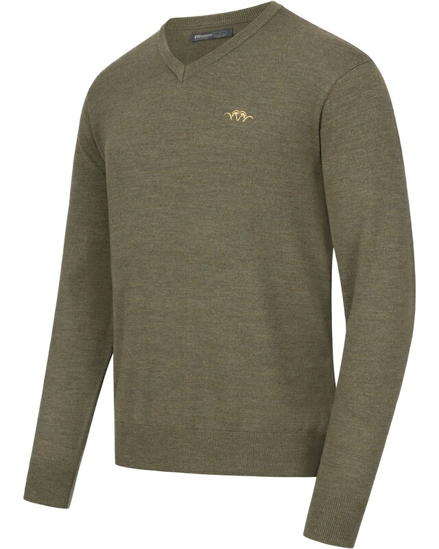 Blaser Outfits V-Pullover Merino