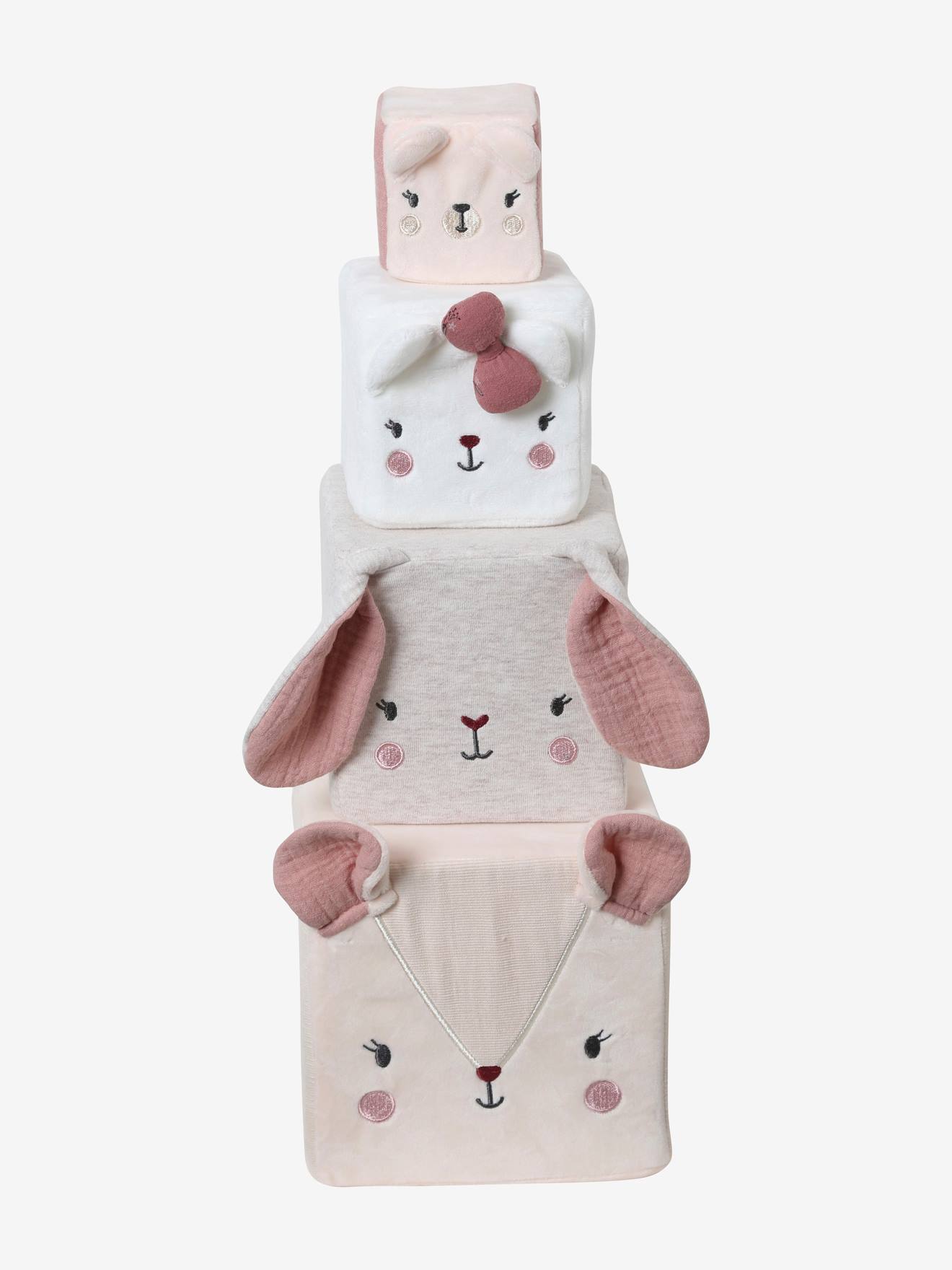 Cubes en tissu GRENIER beige