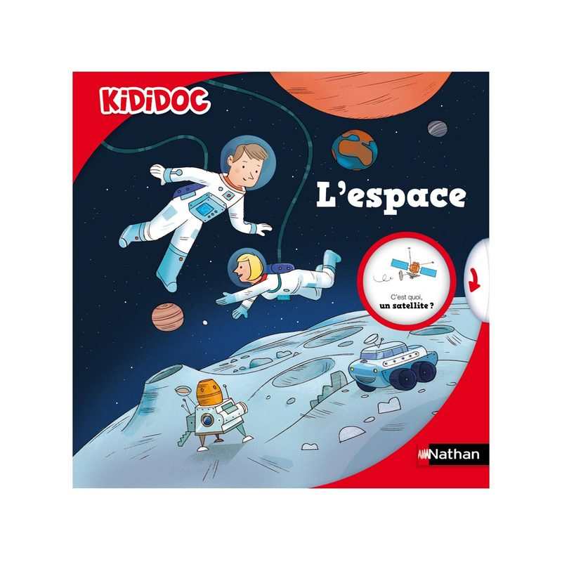 Livre L'espace Kididoc - Nathan Jeunesse