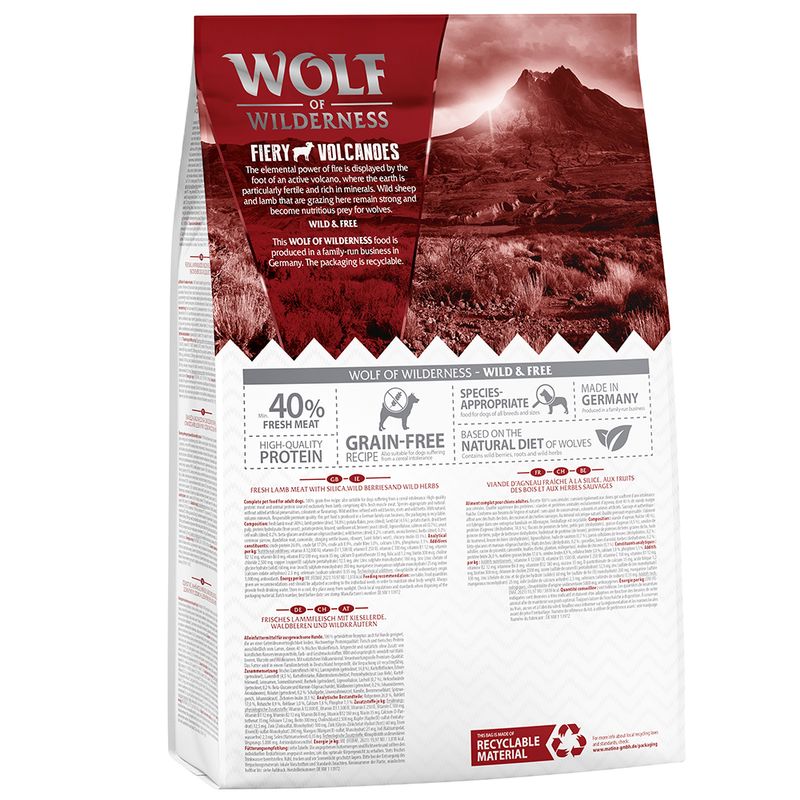 Wolf of Wilderness 'Fiery Volcanoes' - Lamm