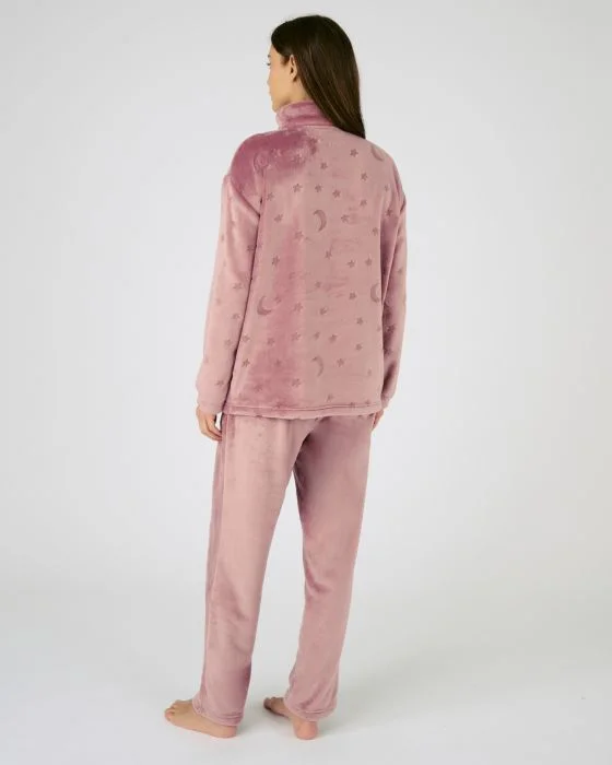 Pyjama maille reliefée douce et chaude Thermolactyl