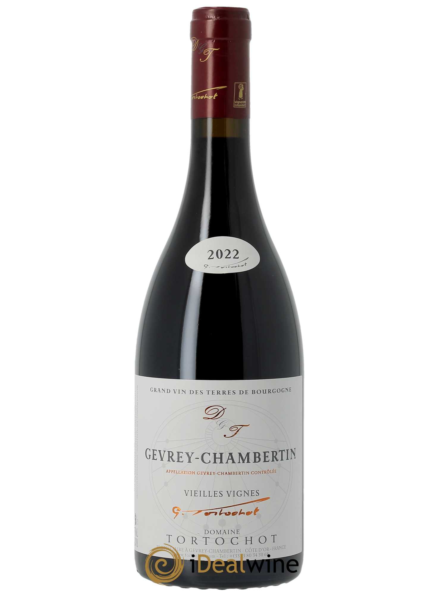 Gevrey-Chambertin Vieilles vignes Tortochot (Domaine)  2022 - Lot de 1 Bouteille