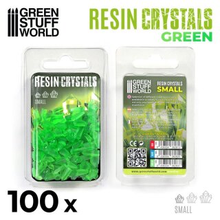 Resinkristalle - Green (Klein)