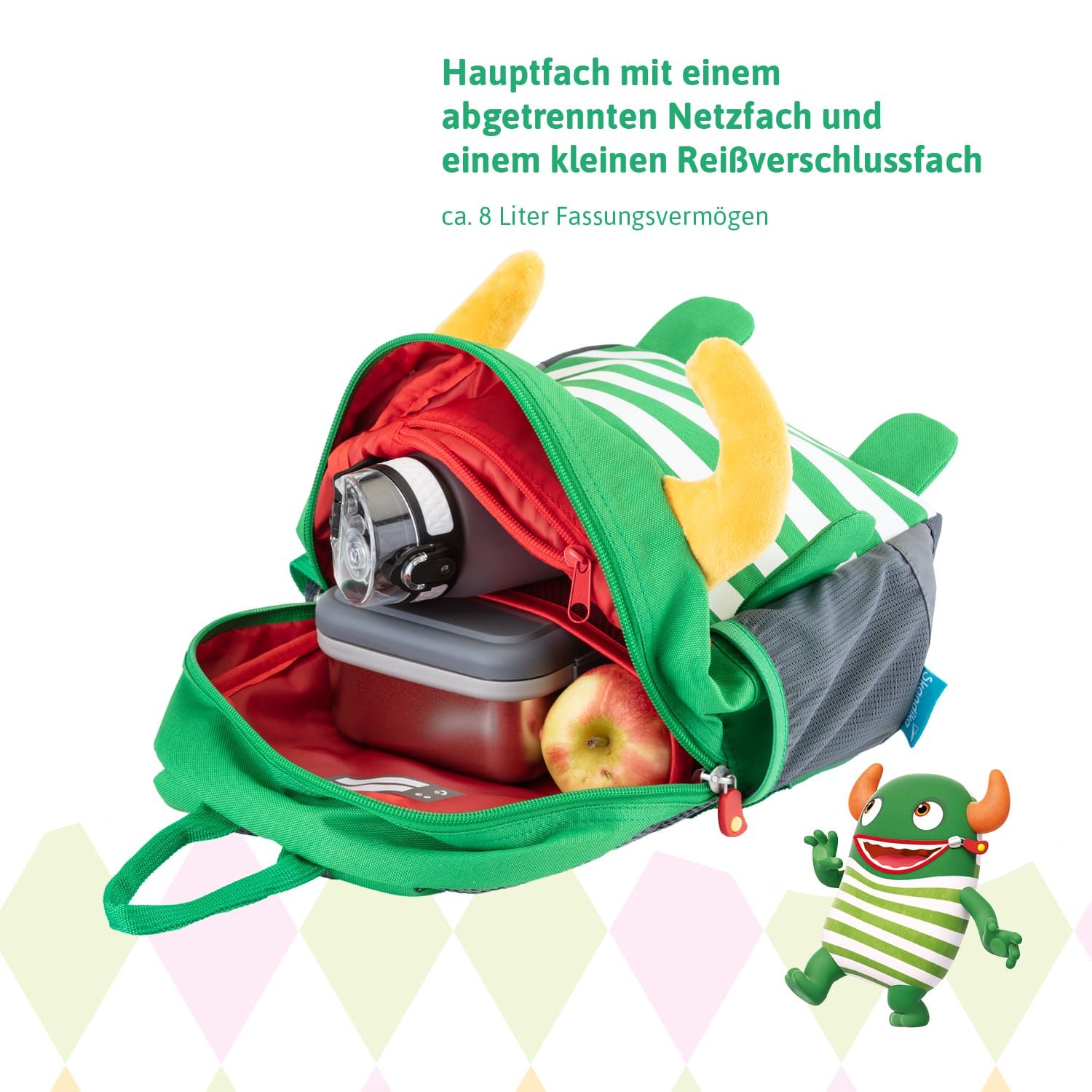 Skandika Sorgenfresser Pat Kinderrucksack