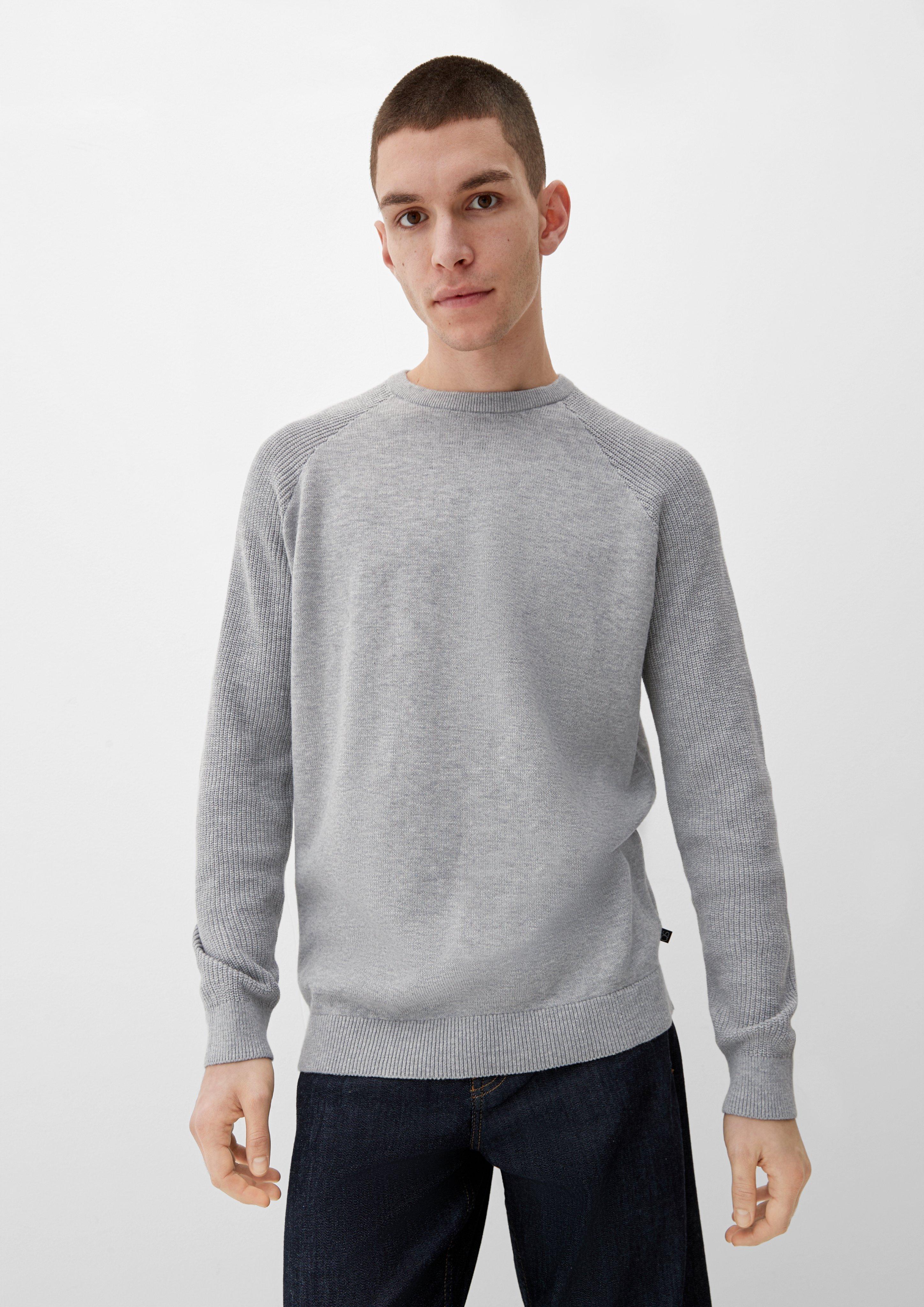 Raglanpulli aus Strukturstrick  44.899.61.X011-9400