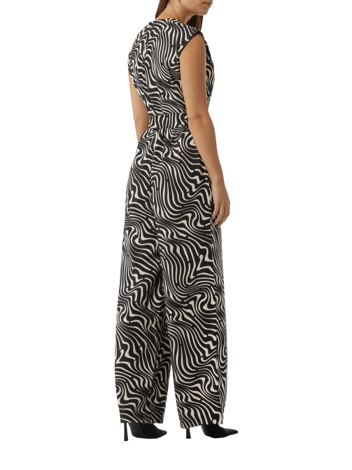 comma Overall lang in Beige-schwarz günstig kaufen
