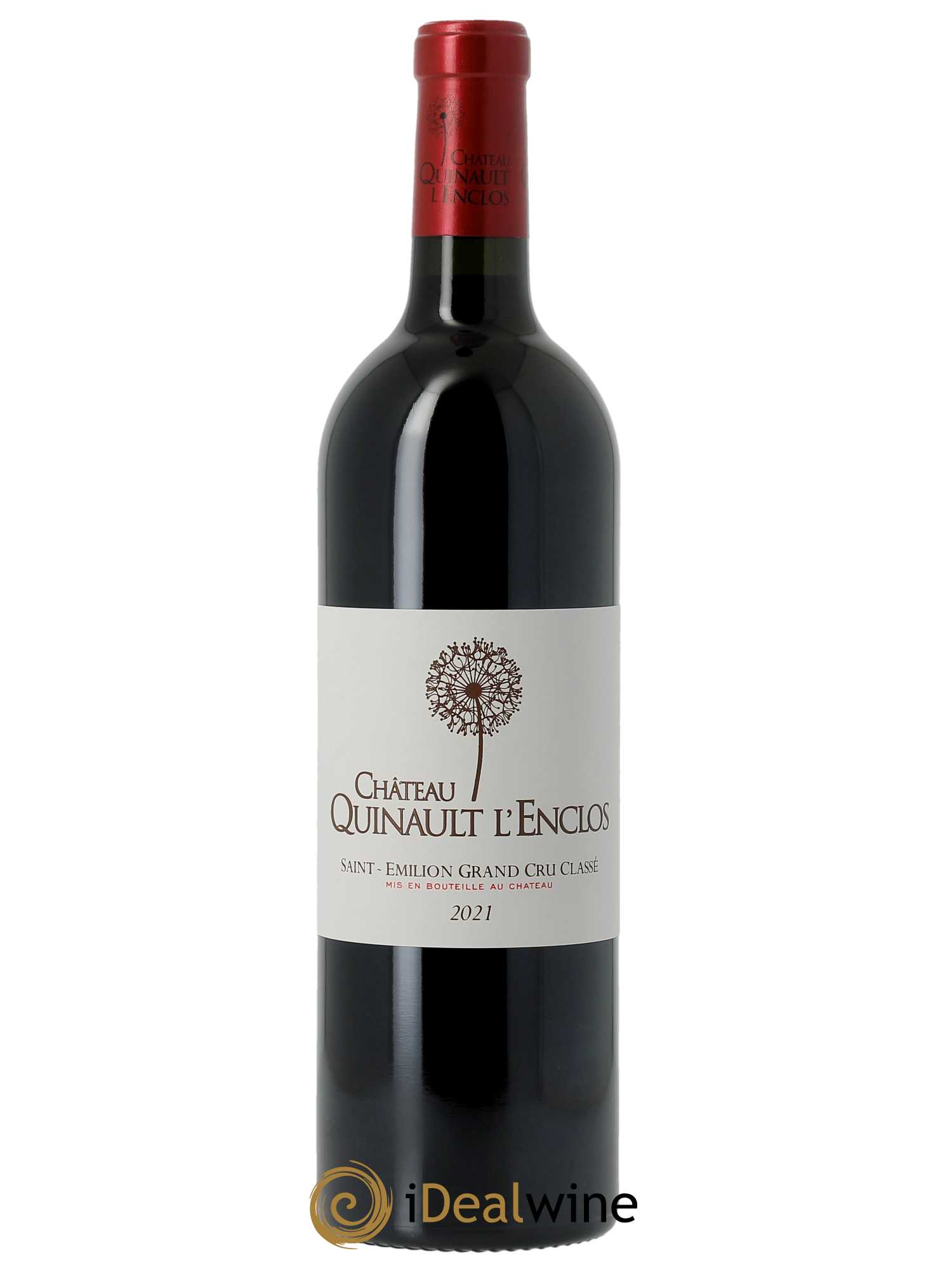 Château Quinault L'Enclos (CBO à partir de 6 BTS) 2021 - Lot de 1 Bouteille