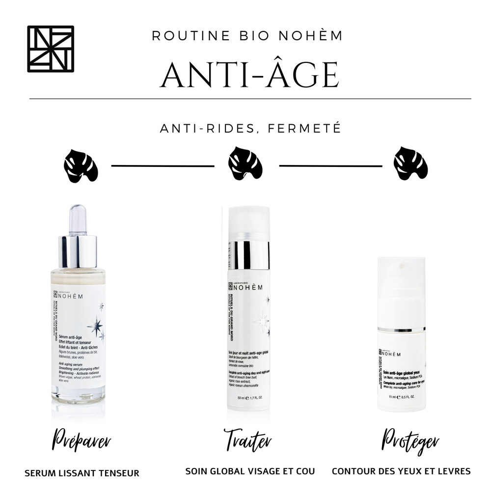 nohèm Soin jour et nuit global visage et cou soin anti-âge visage