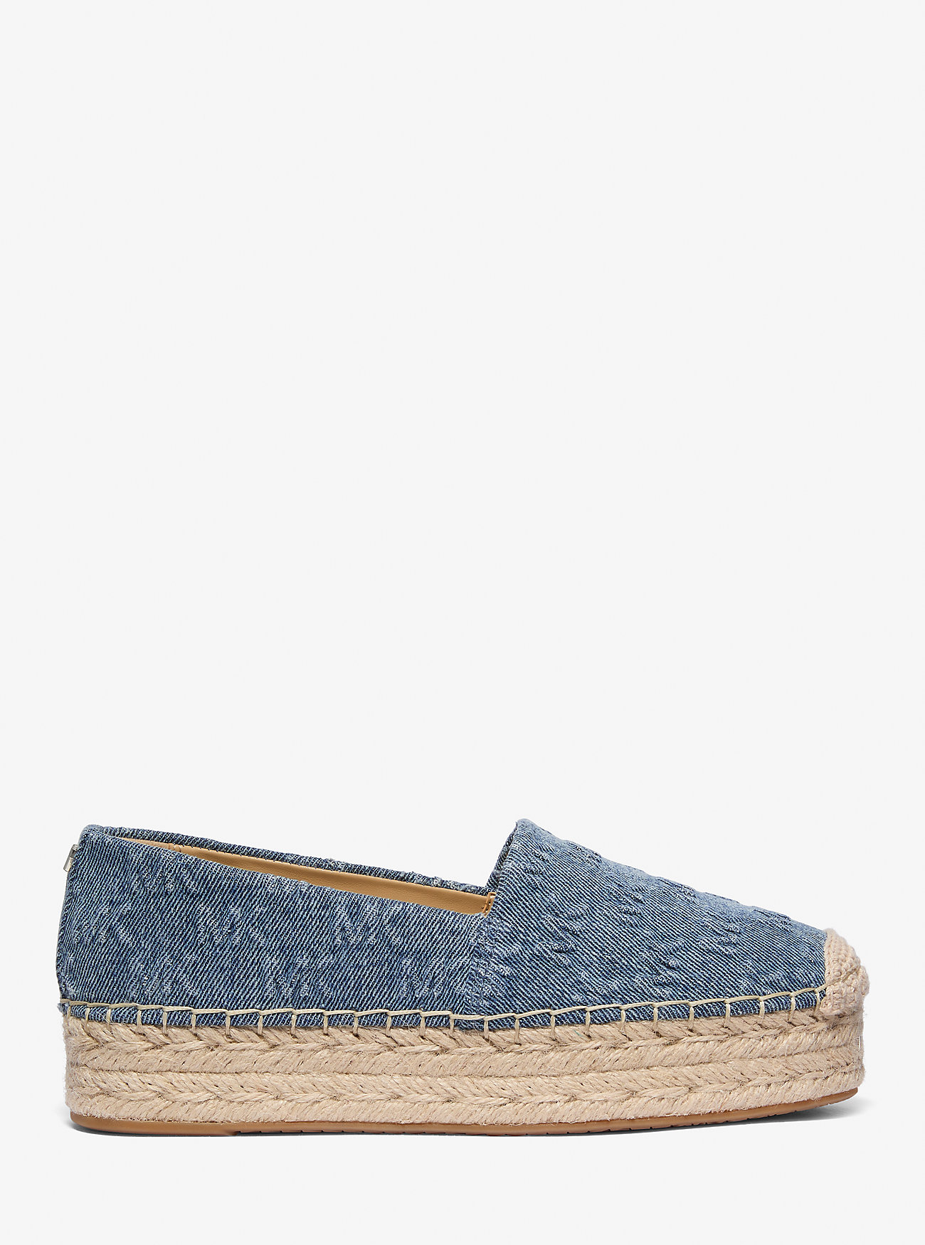 Lynn Logo Preget Denim Platform Espadrille – UNION WASH