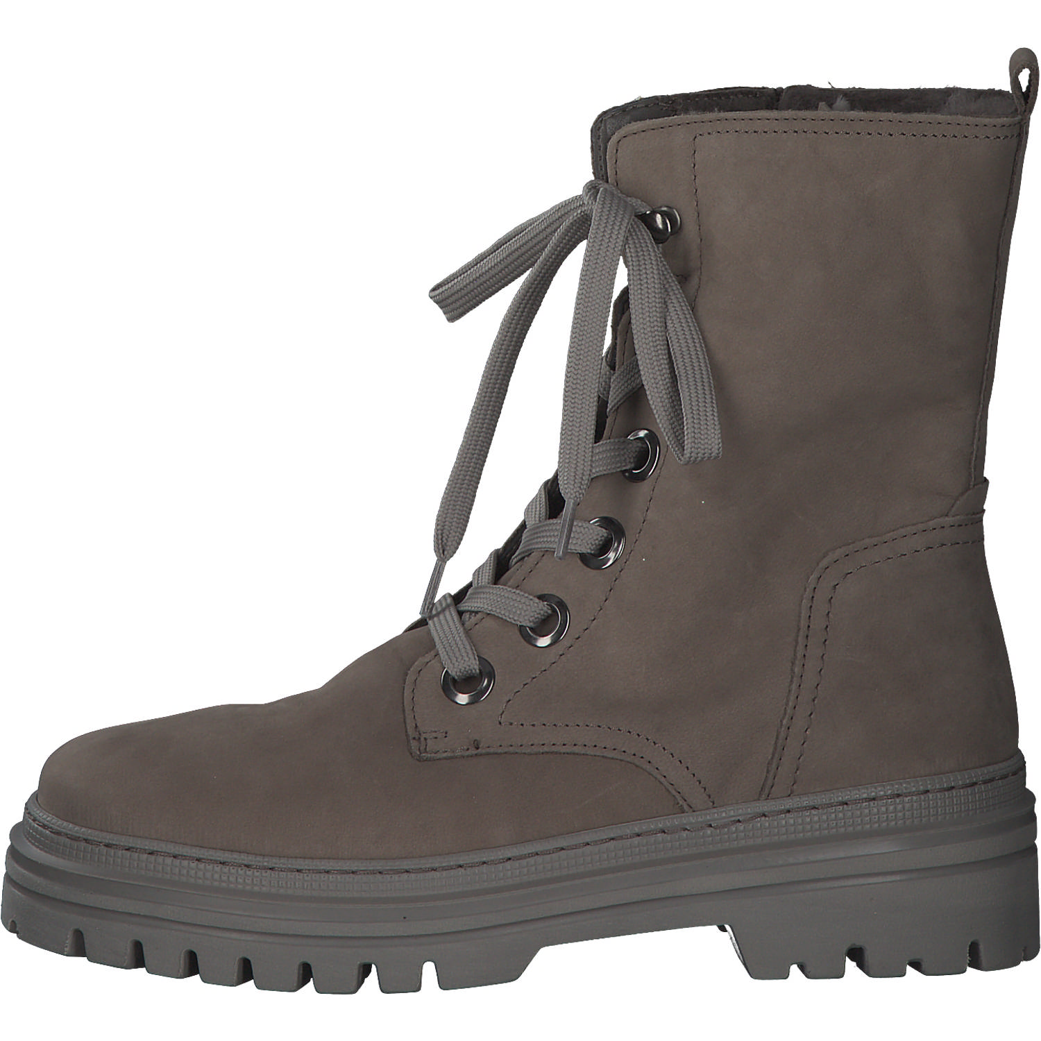 Gabor 91.721, Schnürstiefeletten, Damen, fango (fumo)