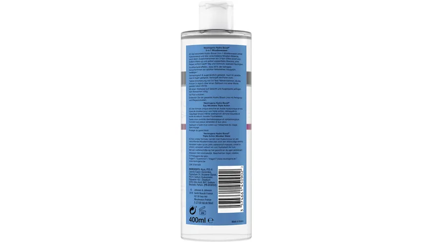 Neutrogena Hydro Boost 3-IN-1MIZELLENWASSER 400 ml