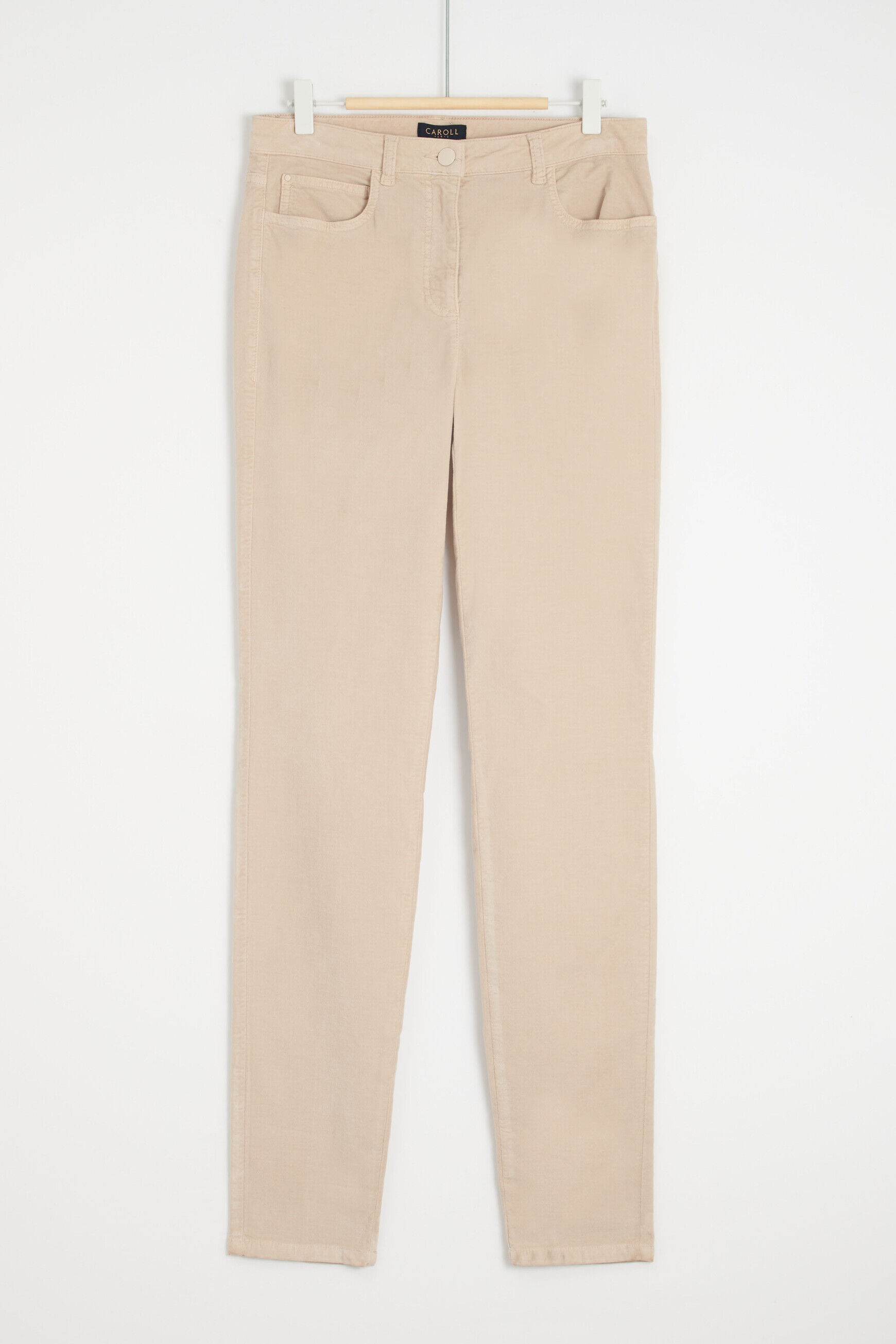 pantalon sylvano beige femme