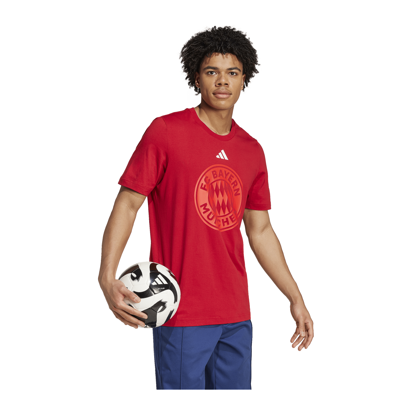 adidas FC Bayern München DNA T-Shirt Rot