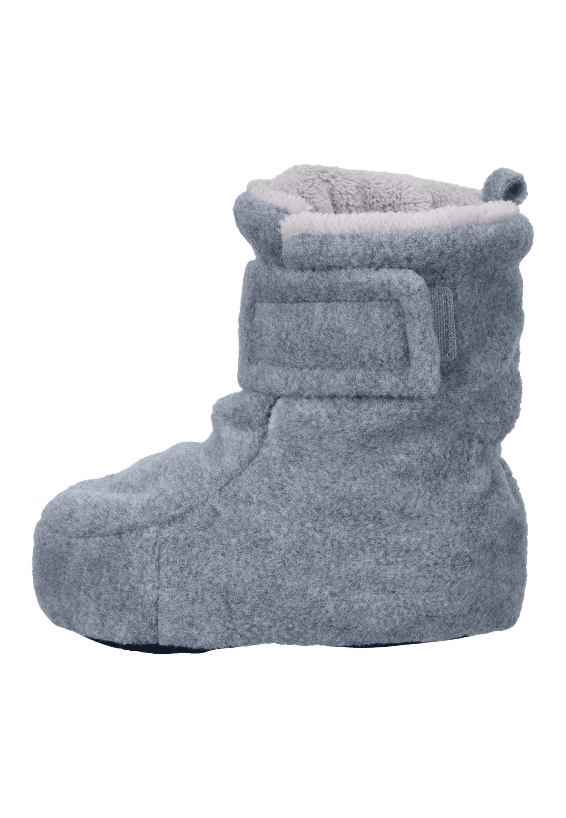 Baby-Schuh aus Microfleece mit Klettverschluss