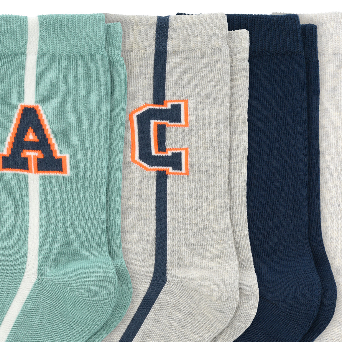 5 Paar Jungen Socken im College-Style