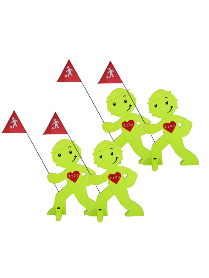 StreetBuddy StreetBuddy Warnfigur für Kindersicherheit in Grün, 4-er Pack günstig kaufen onesize