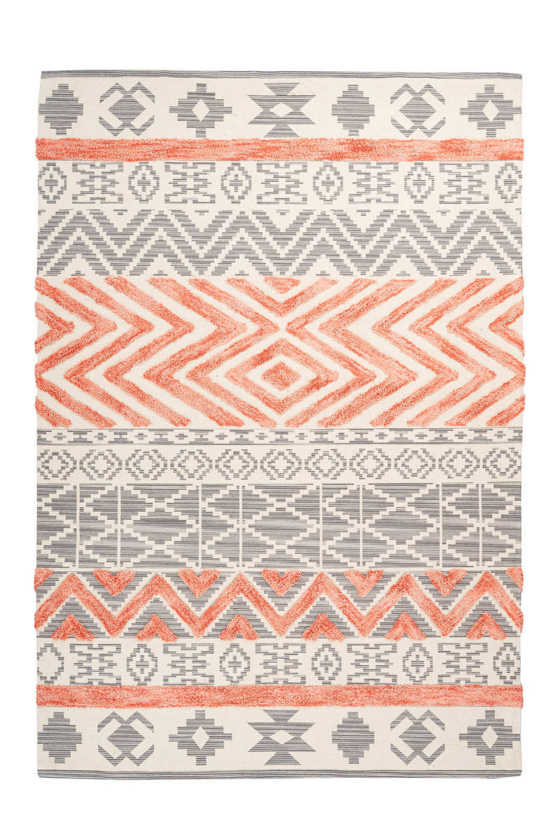 Arte Espina Teppich Grau / Apricot 160cm x 230cm