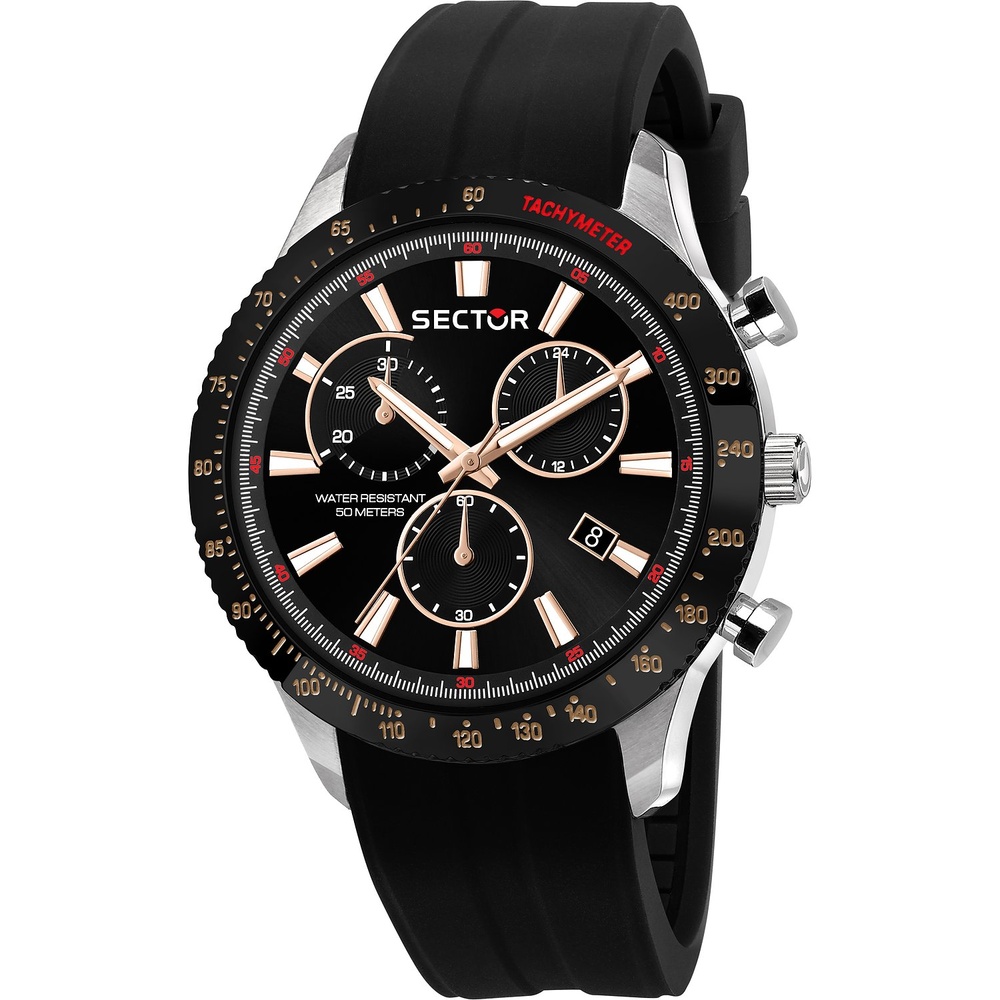 Sector Montre pour hommes Acier inoxydable, Acier inoxydable Montre