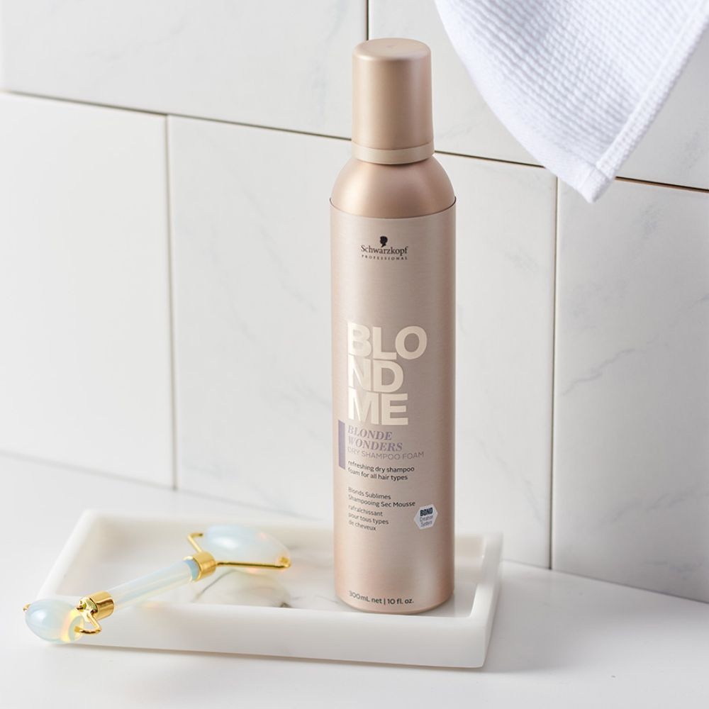 schwarzkopf professional BlondMe Shampooing Sec Mousse 300ml Shampooing