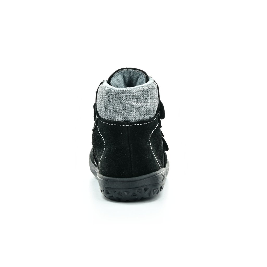 Jonap B3 sv Slim schwarze Barfußschuhe
