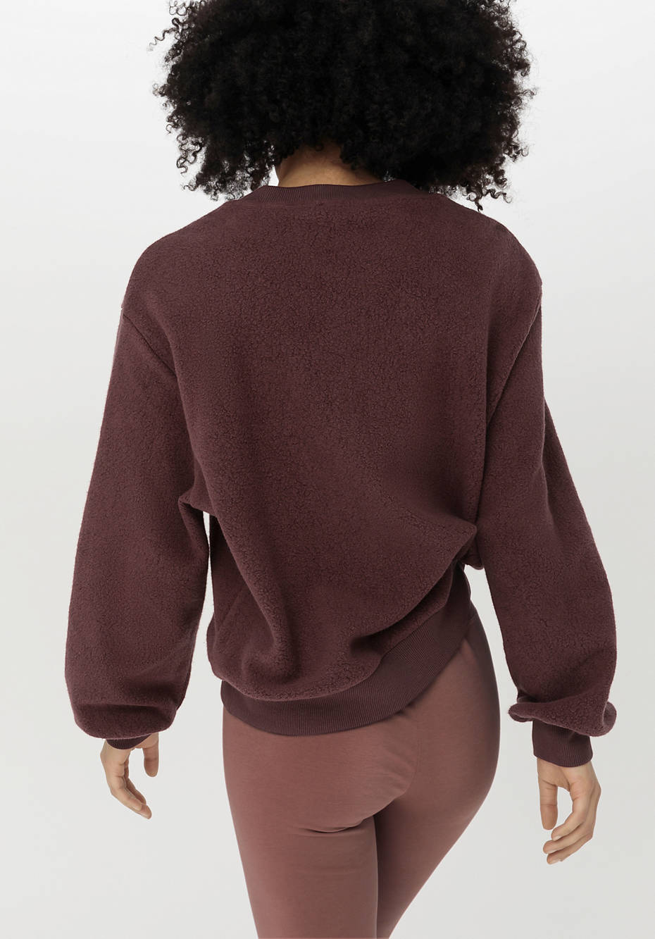 Fleece Sweatshirt ACTIVE LIGHT aus reiner Bio-Baumwolle