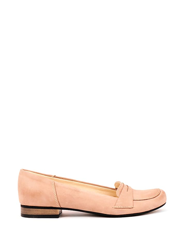 Zapato Leder-Slipper in Hellbraun günstig kaufen 40