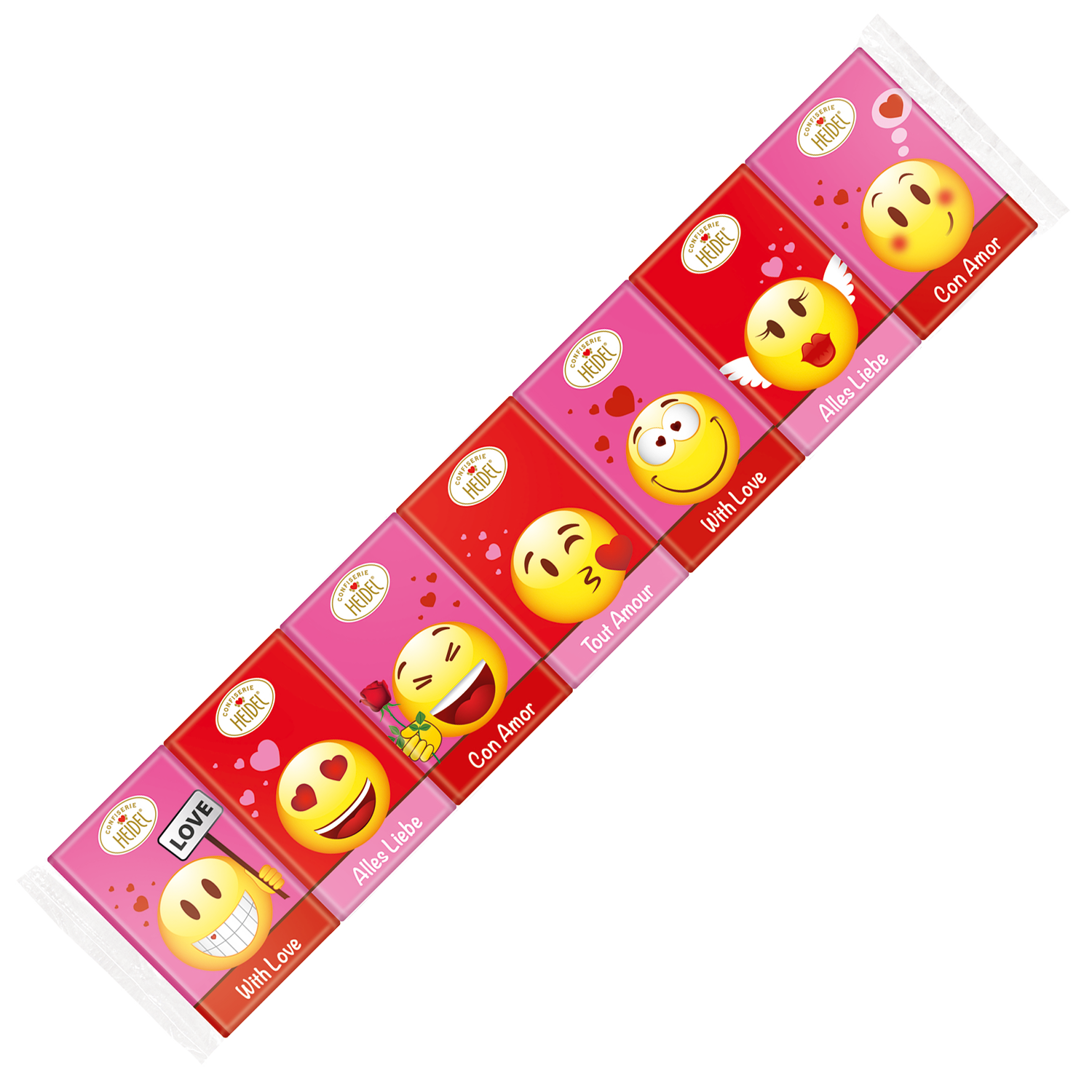 Heidel 'Liebe' Emoticons 7er