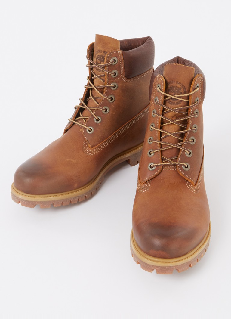 Ghete Timberland din piele premium 15 cm