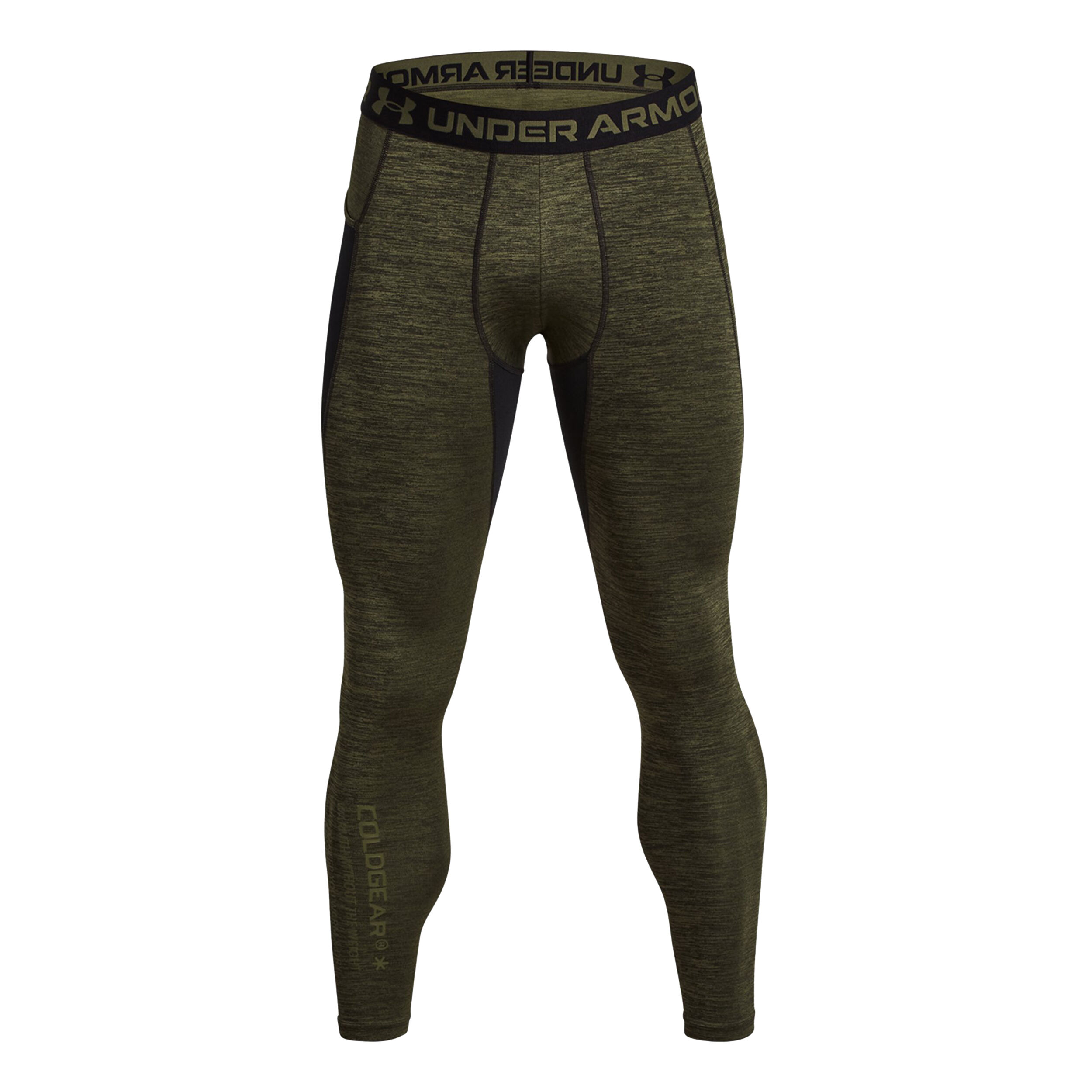 Coldgear Twist Tight Herren - Oliv, Schwarz
