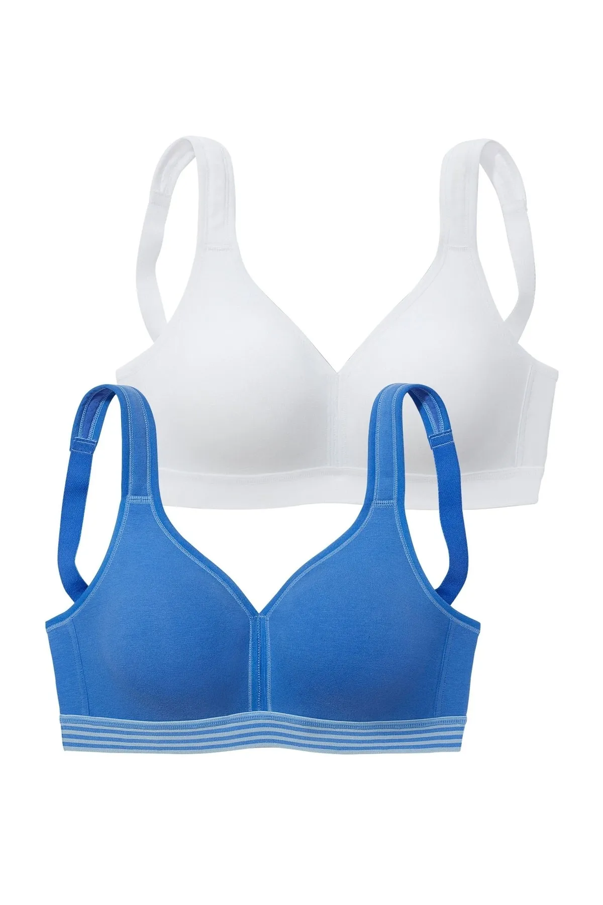 PETITE FLEUR  BH - Blau - Unifarben