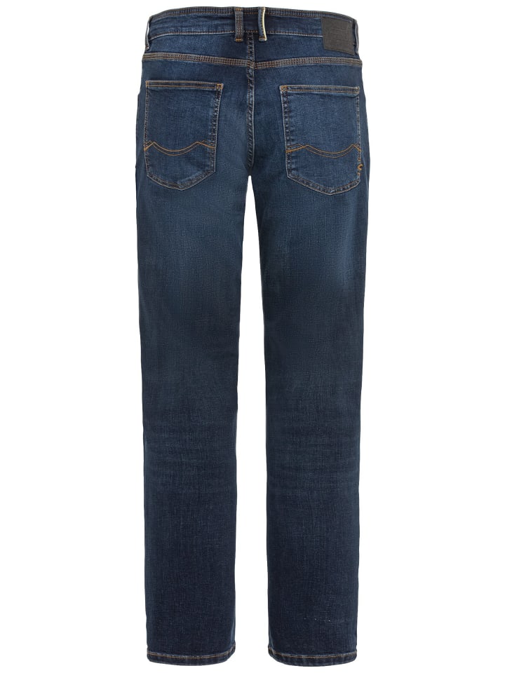 Camel Active Relaxed Fit 5-Pocket Jeans in Blau günstig kaufen